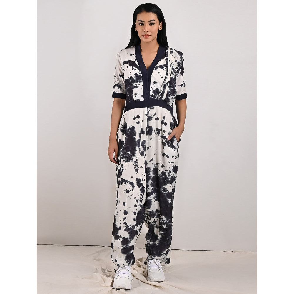 Bohame Dylan Grey & Black Concept Saree