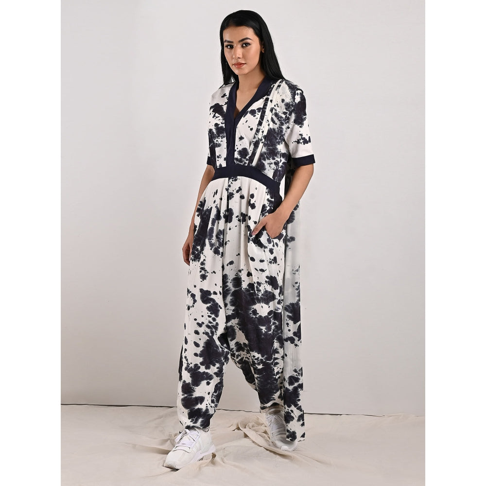 Bohame Dylan Grey & Black Concept Saree