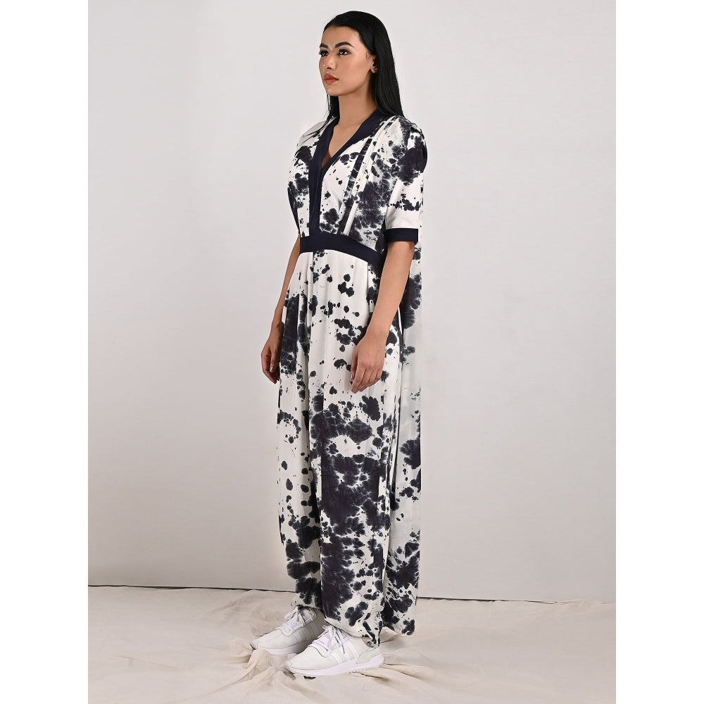 Bohame Dylan Grey & Black Concept Saree