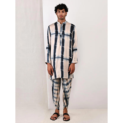 Bohame Rowan Tie Dye Kurta With Tulip Pants (Set of 2)