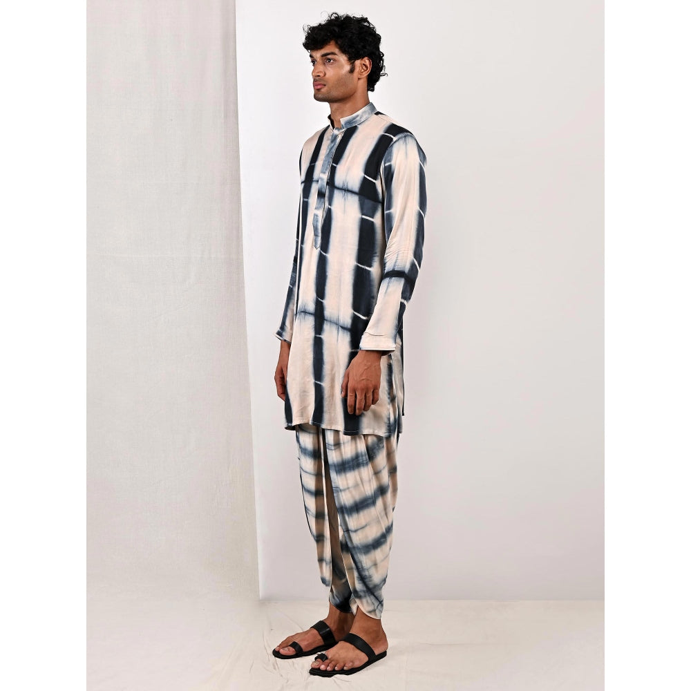 Bohame Rowan Tie Dye Kurta With Tulip Pants (Set of 2)