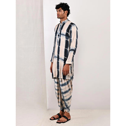 Bohame Rowan Tie Dye Kurta With Tulip Pants (Set of 2)