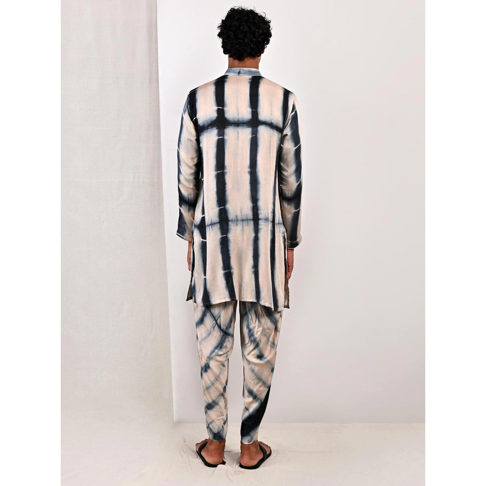 Bohame Rowan Tie Dye Kurta With Tulip Pants (Set of 2)