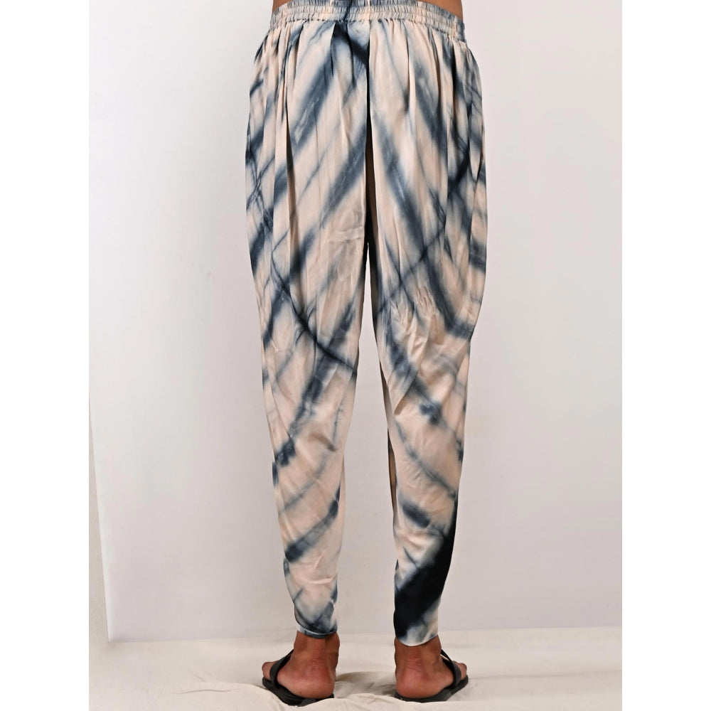 Bohame Archibald Tie Dye Jacket and Kurta (Set of 3)