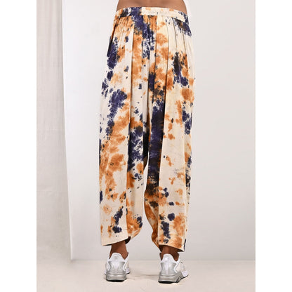 Bohame Cian Tie Dye Jacket and Kurta (Set of 3)