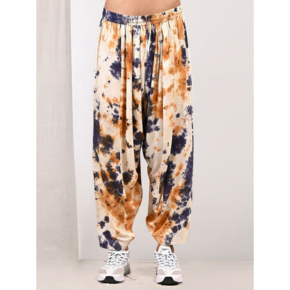 Bohame Cian Tie Dye Jacket and Kurta (Set of 3)