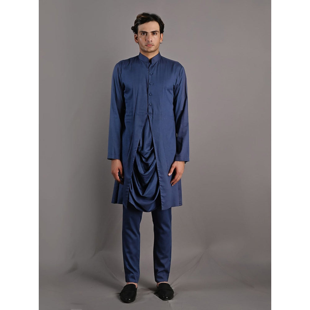 Bohame Karl Digital Print Bandhgala (Set of 3)