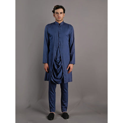 Bohame Karl Digital Print Bandhgala (Set of 3)