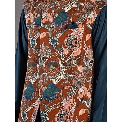 Bohame Cedar Bandhgala with Kurta (Set of 3)
