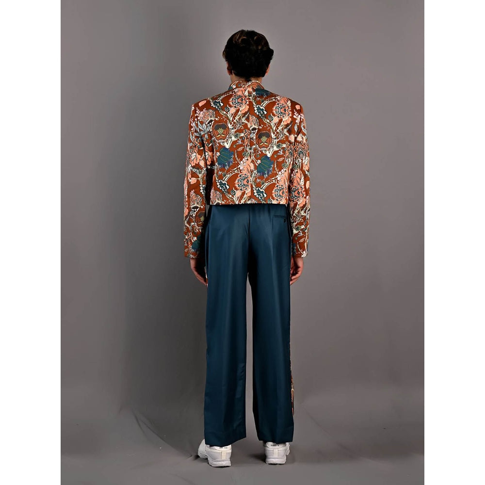 Bohame Vivendel Multi-Maroon Bomber Jacket (Set of 3)