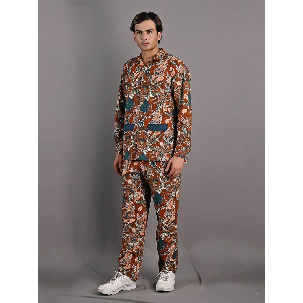 Bohame Corey Multi-Maroon Short Jacket (Set of 2)