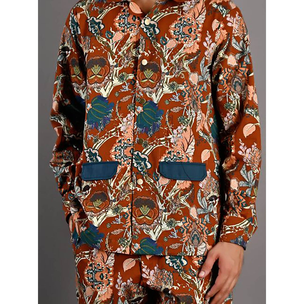 Bohame Corey Multi-Maroon Short Jacket (Set of 2)