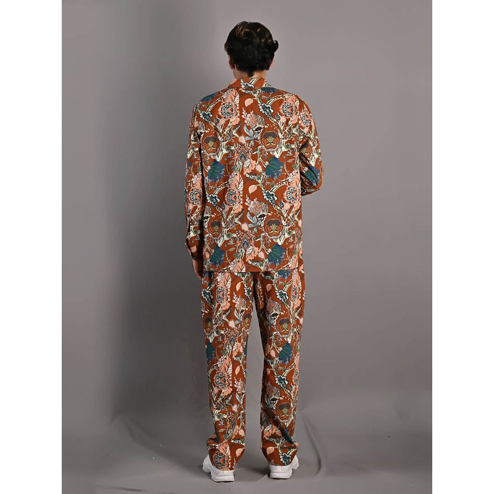 Bohame Corey Multi-Maroon Short Jacket (Set of 2)