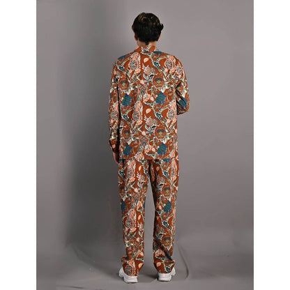 Bohame Corey Multi-Maroon Short Jacket (Set of 2)