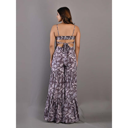 Bohame Voila Multi Mauve Sharara (Set of 3)