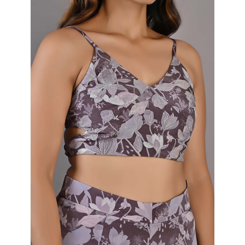 Bohame Voila Multi Mauve Sharara (Set of 3)