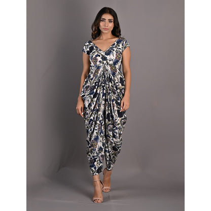 Bohame Azalea Multi & Off White Jumpsuit