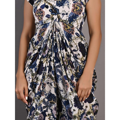 Bohame Azalea Multi & Off White Jumpsuit