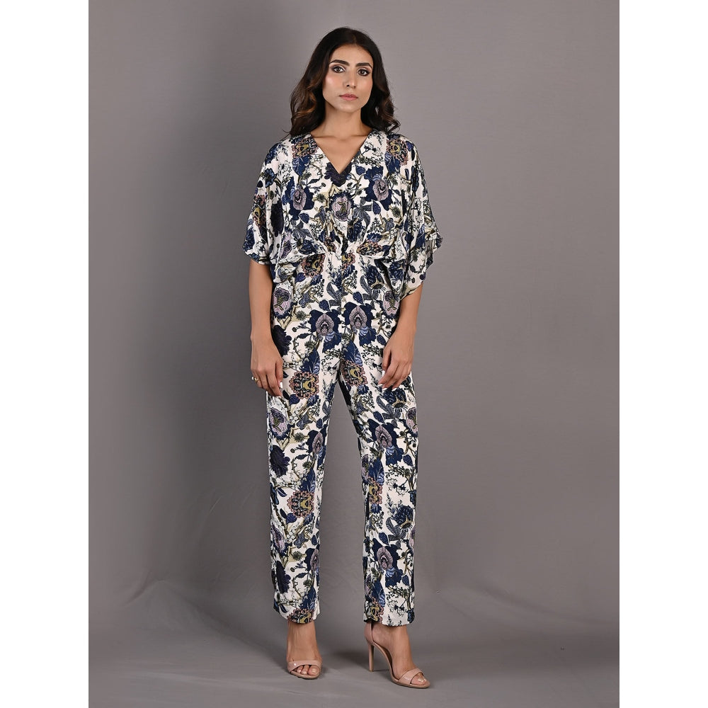 Bohame Zinnia Multi & Off White Jumpsuit