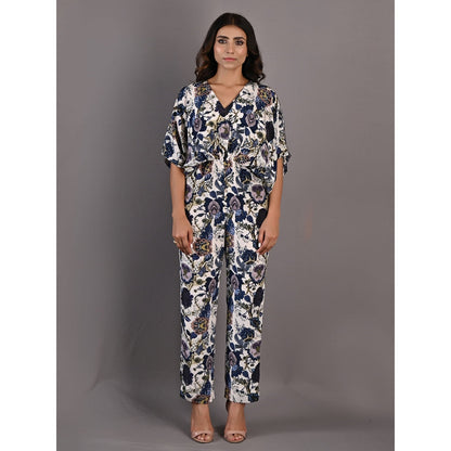 Bohame Zinnia Multi & Off White Jumpsuit