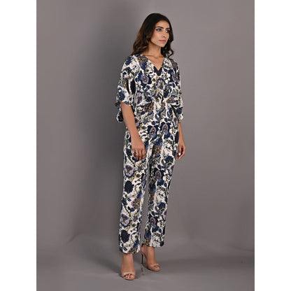 Bohame Zinnia Multi & Off White Jumpsuit