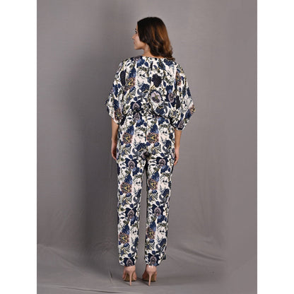 Bohame Zinnia Multi & Off White Jumpsuit