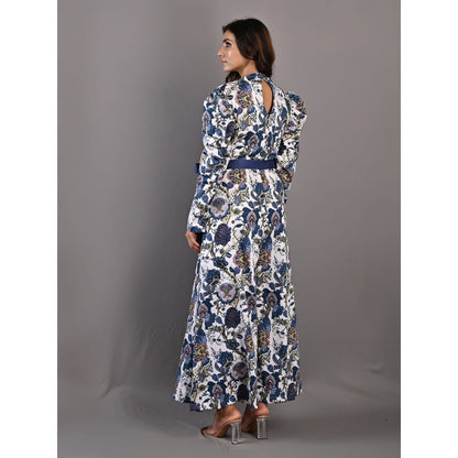 Bohame Daphne Multi & Off White Jumpsuit (Set of 2)