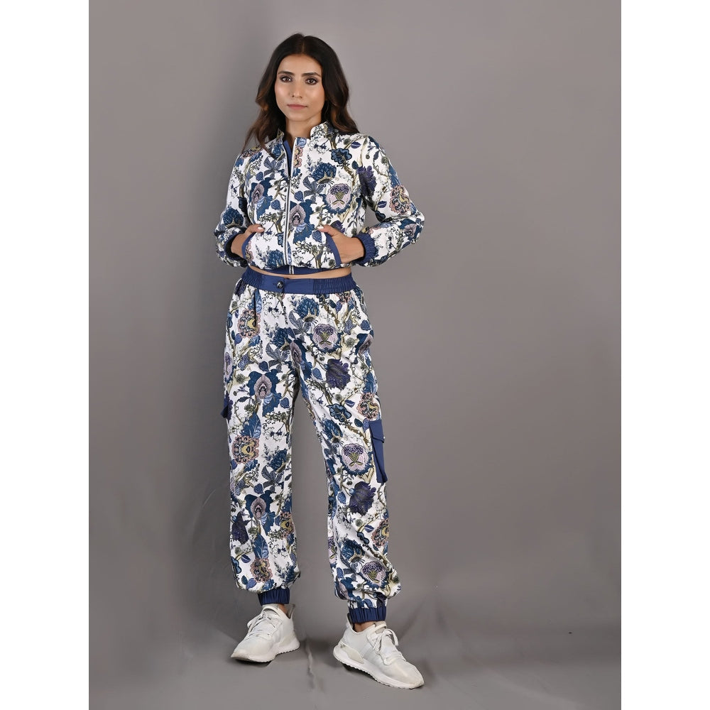 Bohame Laurel Multi & Off White Bomber Jacket (Set of 2)