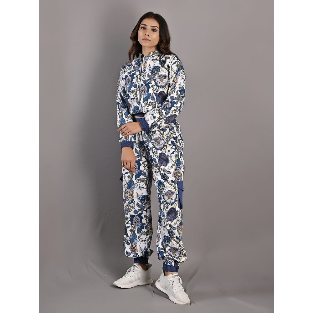 Bohame Laurel Multi & Off White Bomber Jacket (Set of 2)