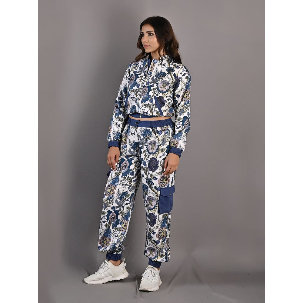 Bohame Laurel Multi & Off White Bomber Jacket (Set of 2)