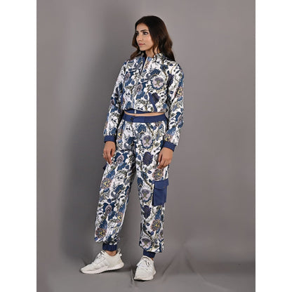 Bohame Laurel Multi & Off White Bomber Jacket (Set of 2)