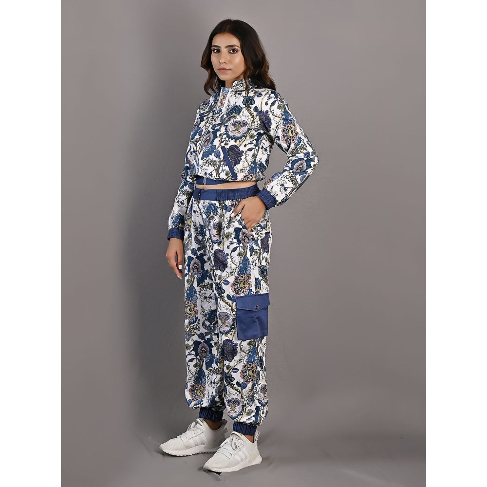 Bohame Laurel Multi & Off White Bomber Jacket (Set of 2)