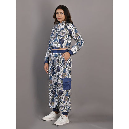 Bohame Laurel Multi & Off White Bomber Jacket (Set of 2)