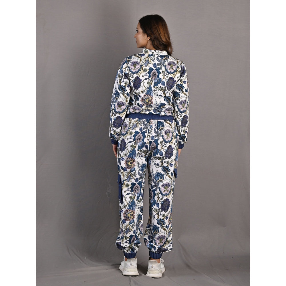 Bohame Laurel Multi & Off White Bomber Jacket (Set of 2)