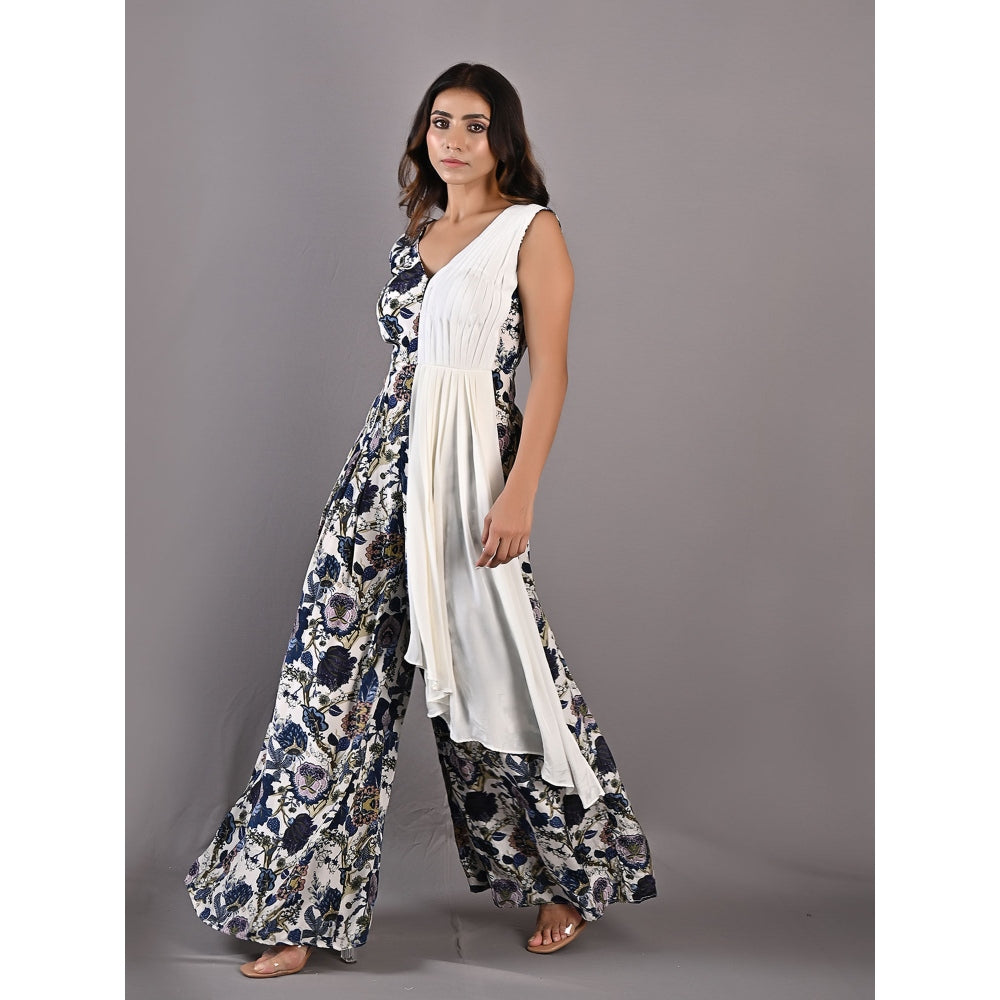 Bohame Abelia Multi & Off White Jumpsuit