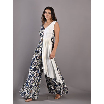 Bohame Abelia Multi & Off White Jumpsuit