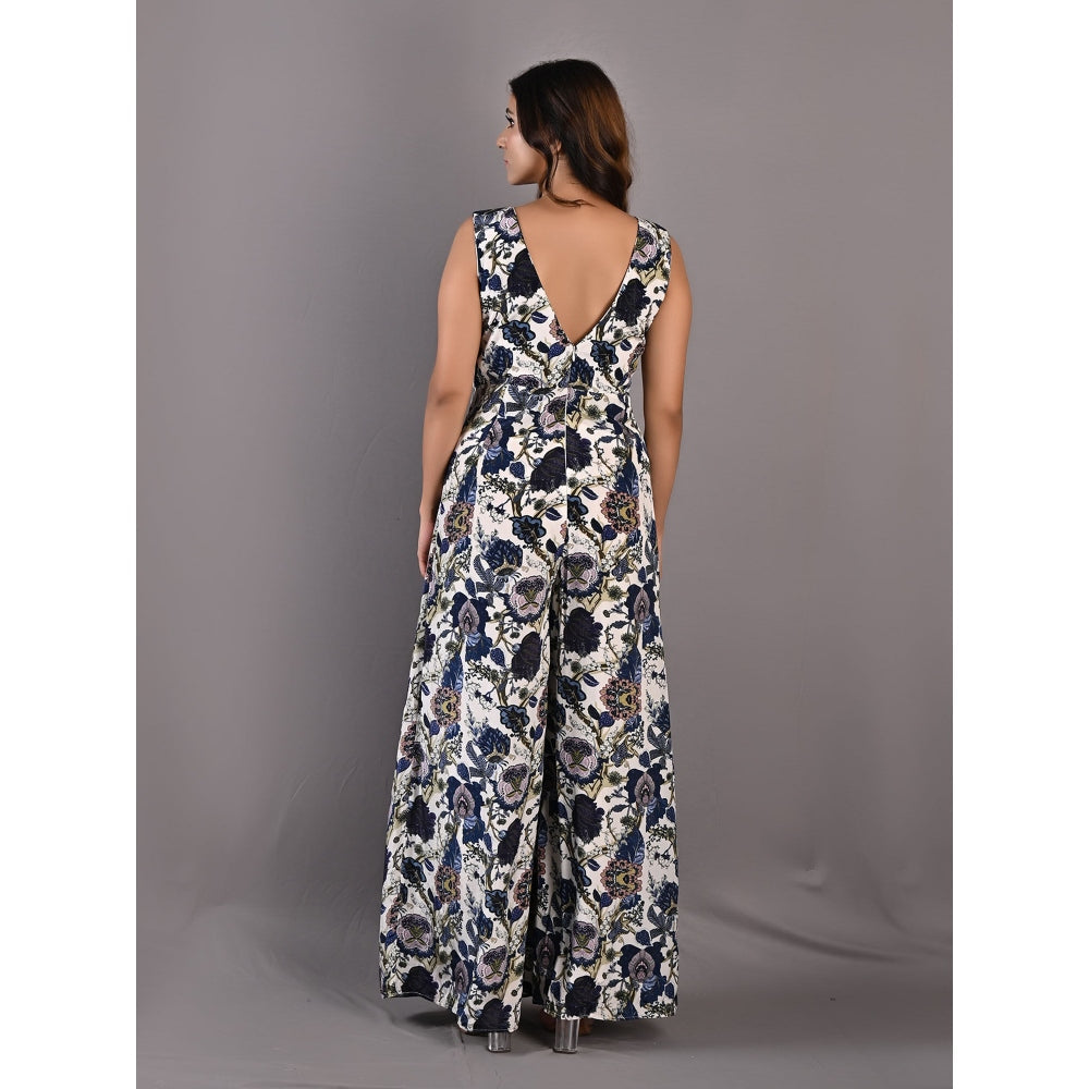 Bohame Abelia Multi & Off White Jumpsuit