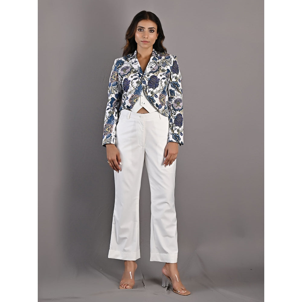 Bohame Cliantha Multi & Off White Jacket (Set of 2)