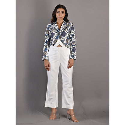 Bohame Cliantha Multi & Off White Jacket (Set of 2)