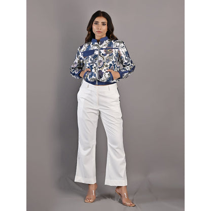 Bohame Magnolia Bomber Jacket with Bell Bottoms (Set of 2)
