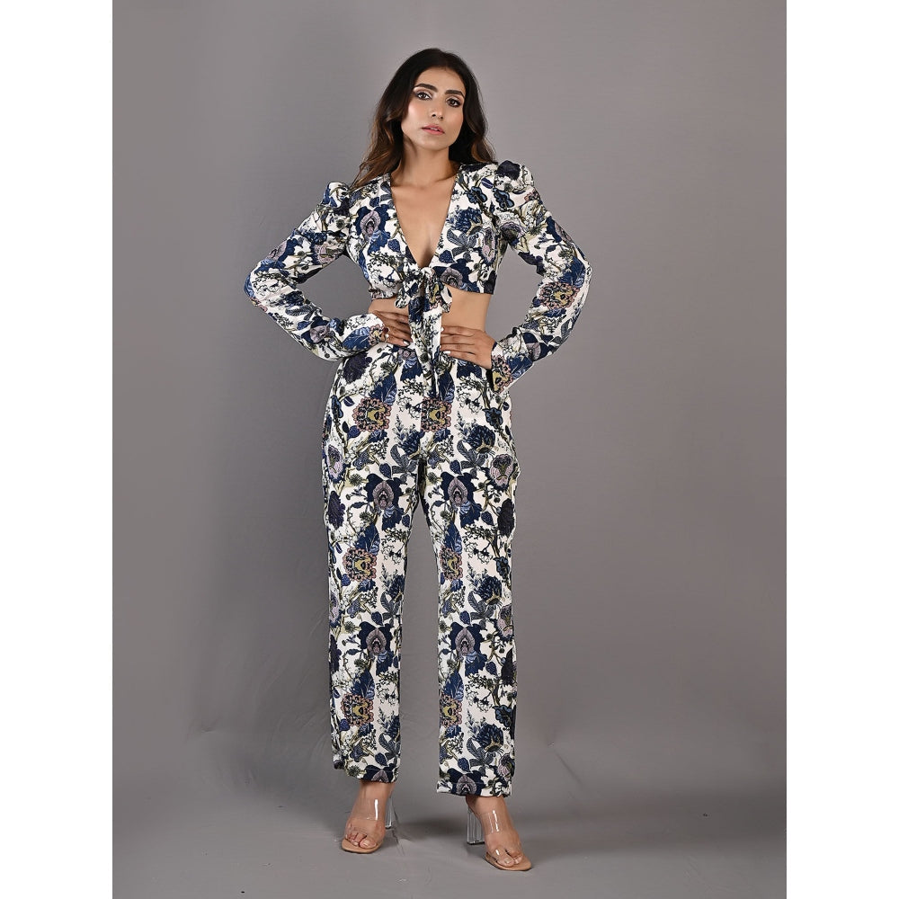 Bohame Freesia Multi & Off White Co-Ord (Set of 2)