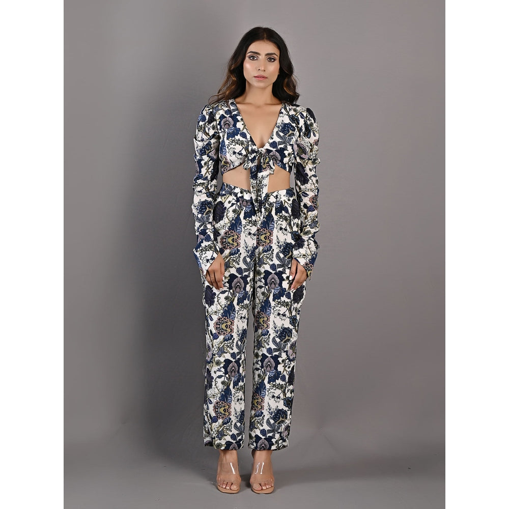 Bohame Freesia Multi & Off White Co-Ord (Set of 2)