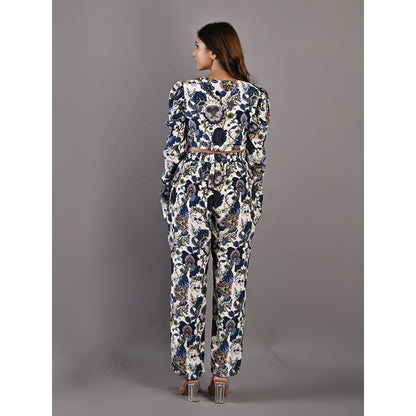 Bohame Freesia Multi & Off White Co-Ord (Set of 2)