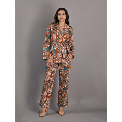 Bohame Liana Multi & Maroon Jacket (Set of 2)