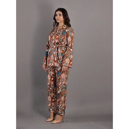 Bohame Liana Multi & Maroon Jacket (Set of 2)