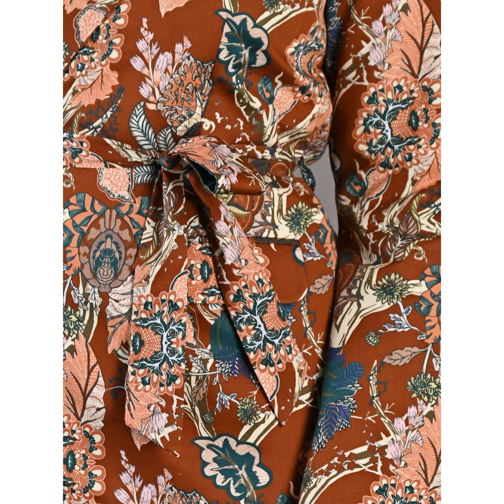 Bohame Liana Multi & Maroon Jacket (Set of 2)