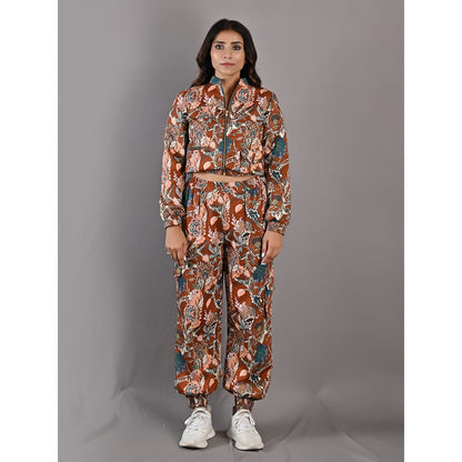 Bohame Prunella Multi & Maroon Jacket (Set of 2)