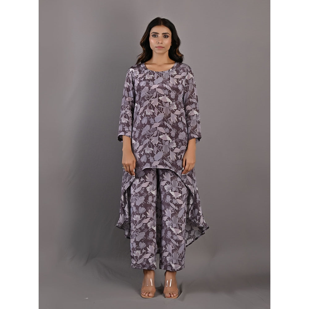 Bohame Fuchsia Purple & Mauve Co-Ord (Set of 2)