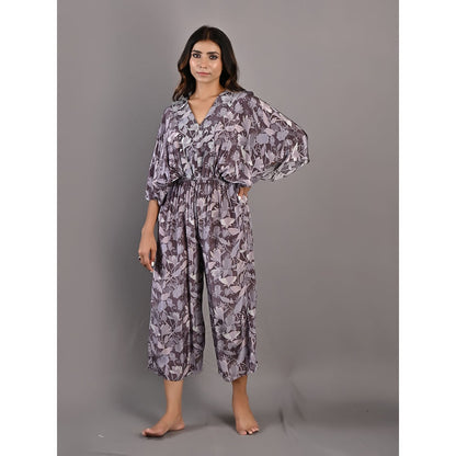 Bohame Winika Purple & Mauve Jumpsuit