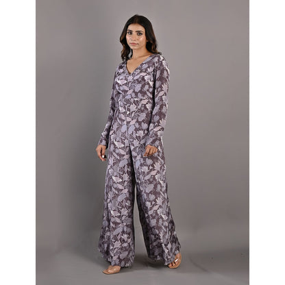 Bohame Begonia Purple & Mauve Jumpsuit